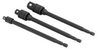 3-tlg.Satz Sclag-Stecknuss-Adapter