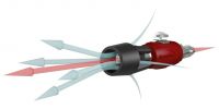 Mini-Druckluft-Ausblaspistole mit Turbo-Power-D�se