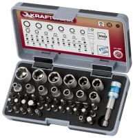 45-tlg.Stecknuss-und Bit-Satz-INOX