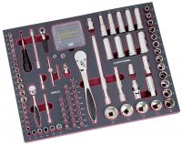 Completto- Handwerker EVA Werkstattwagen  308-t.  mit 8 Schublad