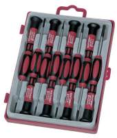 8-t. Pr�zisions-Schraubendrehersatz -/+