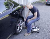 Werkstatt- Rollhocker