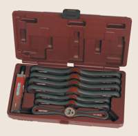 8-tlg. Schneideisen-/Halter-Set M2-M12