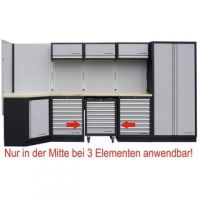 Mobilio Roll-Schubladenschrank 7 Schubladen