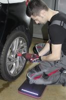 Knie- und Sitzunterlage mit LED