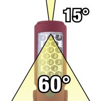 18+3 LED Handlampe
