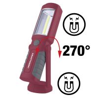 COB-LED Akku-Handlampe 2W+3 LED