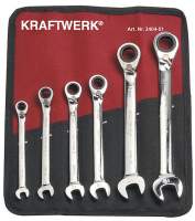 6-t. CLICKRAFT-Satz 8-19 mm Rolltasche