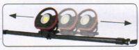 Wiederaufladbare LED Arbeitsleuchte W1000 m. F�hrungsschiene