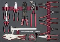 Werkstattwagen B107 m. 7 Schubladen nest�ckt m. 304 Werkzeugen