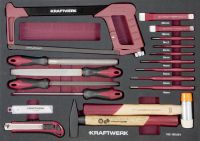 Werkstattwagen B107 m. 7 Schubladen nest�ckt m. 304 Werkzeugen