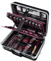Professioneller ABS Werkzeugkoffer P300 m. 185-tlg.