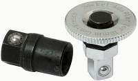 2 Stecknuss-Adapter 1/4x10mm