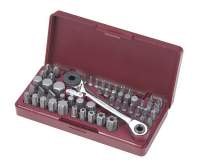 55-tlg. TRIBIT-Werkzeugsatz 1/4+5/16