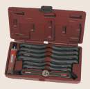 8-tlg. Schneideisen-/Halter-Set M2-M12