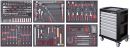 Werkstattwagen P207 m. 7Schubladen m. 280 Qualit�tswerkzeugen EVA3