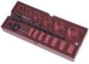 16-tlg. Lochs�gen-Satz HSS-Co8-Bimetall COMPLETO